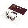 West Ham United FC Stainless Steel PU Slider Bracelet Image 3