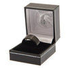 Celtic FC Stainless Steel Black IP Ring Image 3