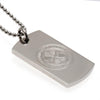 Celtic FC Stainless Steel Engraved Dog Tag & Chain Image 3