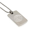 Leicester City FC Stainless Steel Engraved Dog Tag & Chain Image 3