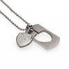 Arsenal FC Stainless Steel Dog Tag & Chain Image 3