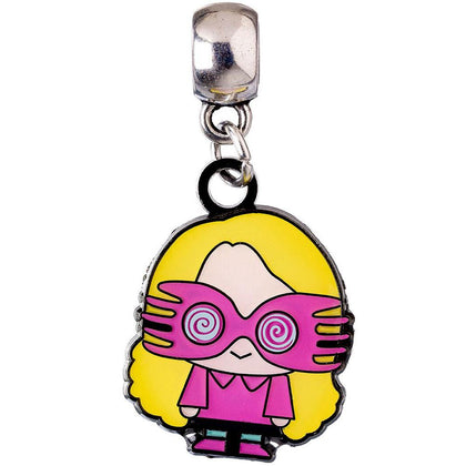 Harry Potter Chibi Luna Lovegood Silver Plated Charm Image 1