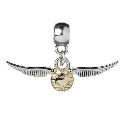 Harry Potter Golden Snitch Silver Plated Charm Image 1