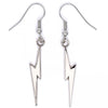 Harry Potter Lightning Bolts Silver Plated Earrings Image 1