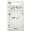 Harry Potter Lightning Bolt & Glasses Silver Plated Earrings Image 2