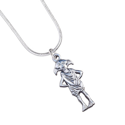 Harry Potter Dobby House Elf Silver Plated Necklace Image 1