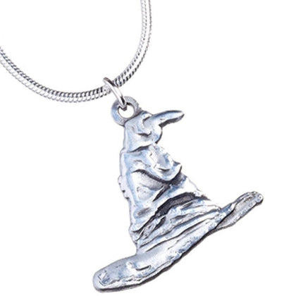 Harry Potter Sorting Hat Silver Plated Necklace Image 1