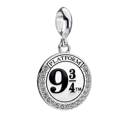 Harry Potter 9 & 3 Quarters Sterling Silver Swarovski Charm Image 1