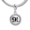 Harry Potter 9 & 3 Quarters Sterling Silver Swarovski Charm Image 2