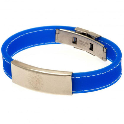 Leicester City FC Stitched Silicone Bracelet Image 1