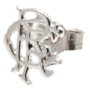 Rangers FC Sterling Silver Stud Earring Image 1