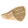 Arsenal FC 9ct Gold Crest Ring Image 2