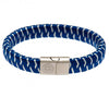 Leicester City FC Stainless Steel Woven Bracelet Image 2