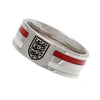 England Colour Stripe Ring Image 2