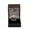 Manchester City FC Stainless Steel Colour Stripe Ring Image 3