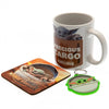 Star Wars The Mandalorian Mug & Coaster Set Image 1