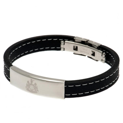 Newcastle United FC Stitched Silicone Bracelet Image 1