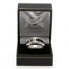 Liverpool FC Stainless Steel Black Inlay Ring Image 2