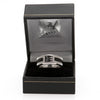 Manchester City FC Stainless Steel Black Inlay Ring Image 2