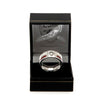 Arsenal FC Stainless Steel Colour Stripe Ring Image 3