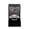 Liverpool FC Stainless Steel Colour Stripe Ring Image 3