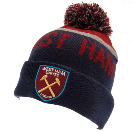 West Ham United FC Ski Hat Image 1