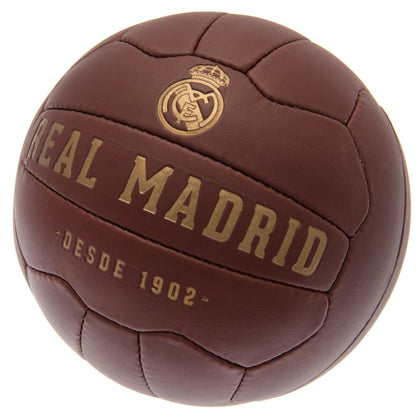 Real Madrid FC Faux Leather Football Image 1