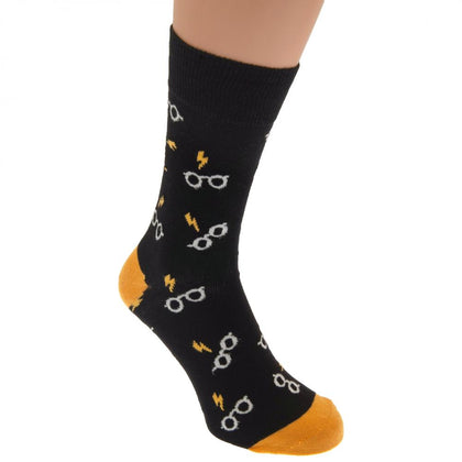 Harry Potter Lightning Bolt Socks Image 1