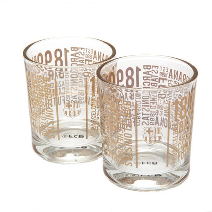 FC Barcelona Whiskey Glass Set Image 1