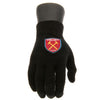 West Ham United FC Knitted Gloves Image 2