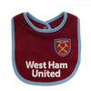 West Ham United FC Baby Feeding Bibs Image 2