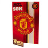 Manchester United FC Son Birthday Card Image 2