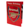 Arsenal FC Musical Birthday Card Image 1