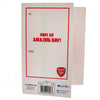 Arsenal FC Birthday Card Image 2