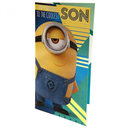 Despicable Me 3 Minion Son Birthday Card Image 1