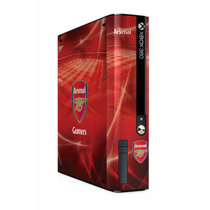 Arsenal FC Xbox 360 E GO Console Skin Image 1