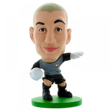 FC Barcelona Barca Toon SoccerStarz Valdes Figure Image 1